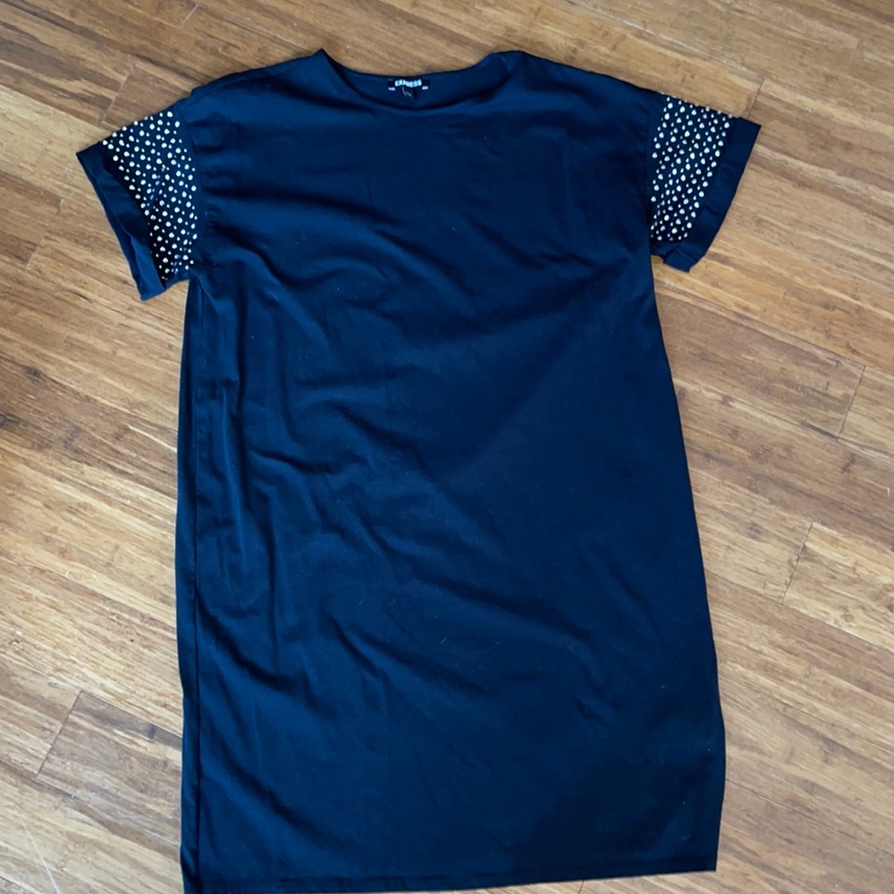 Express sparkle tshirt dress size L